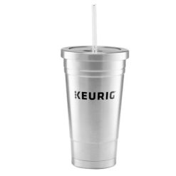 Keurig - 16oz Stainless Steel Iced Beverage Tumbler