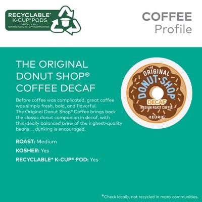 Keurig - The Original Donut Shop Decaf Coffee - Image 4
