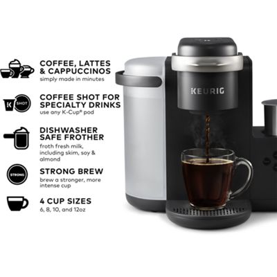 Keurig - K-Café Single Serve Coffee Latte & Cappuccino Maker - Image 2