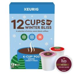 Keurig - 12 Cups of Winter Bliss Variety Pack