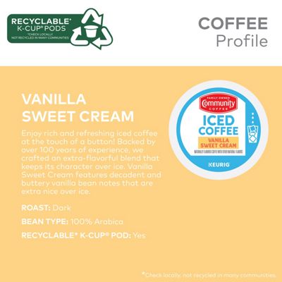 Keurig - Iced Vanilla Sweet Cream Coffee - Image 6