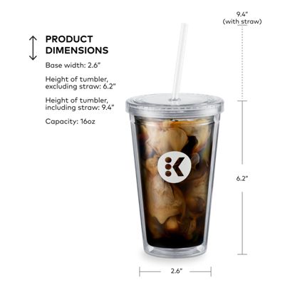 Keurig - 16oz BPA Free Plastic Iced Beverage Cup - Image 2